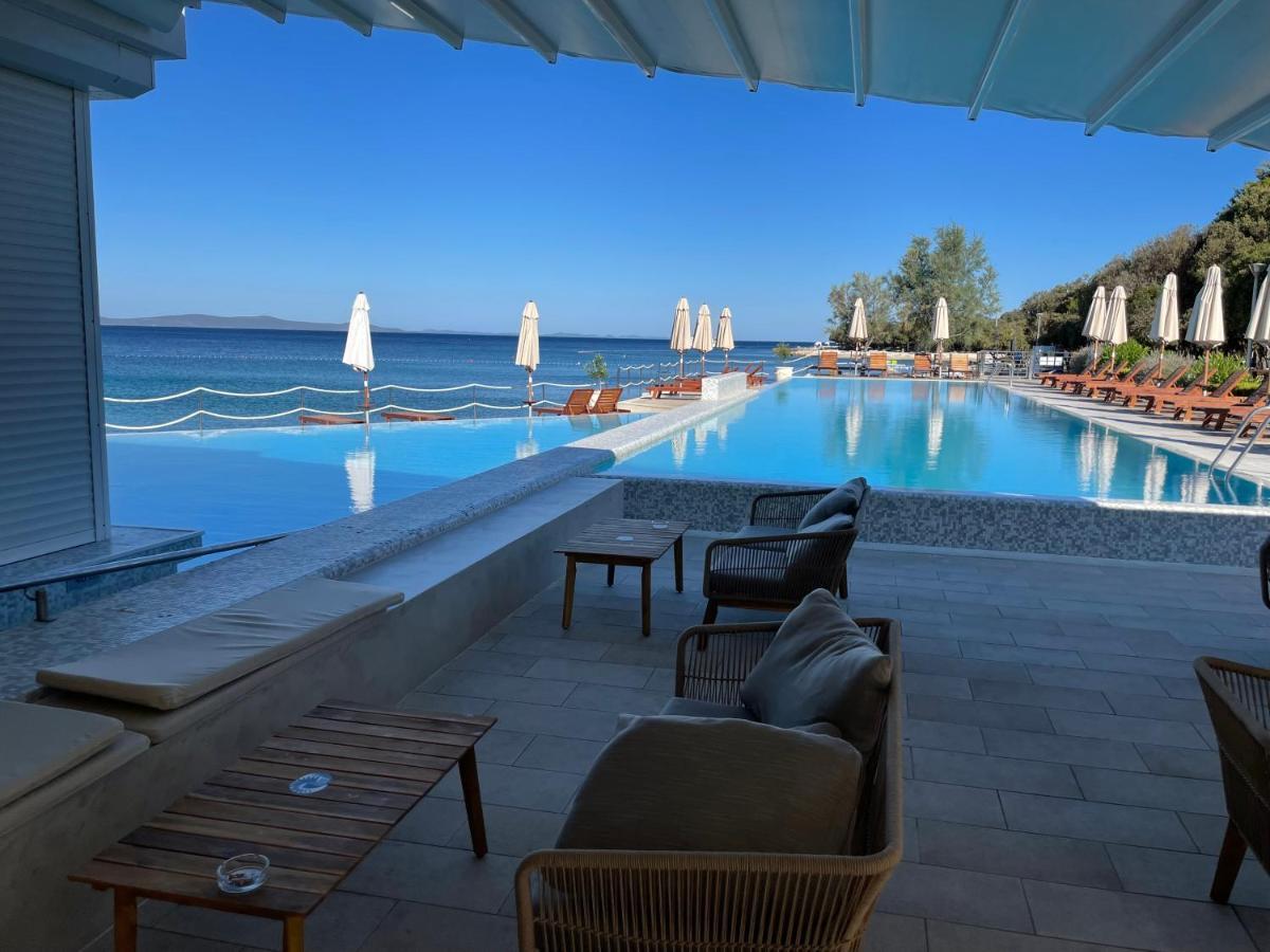 Luxury Two-Floor Apartment In Petrcane With Garden And Pool Экстерьер фото